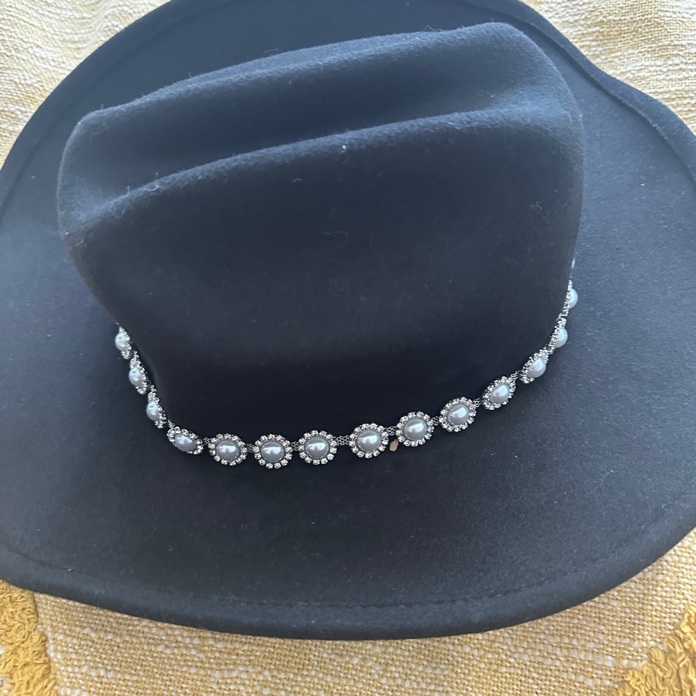 12th tribe black cowboy hat